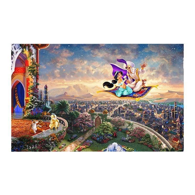 

Beautiful Mermaid Princess Canvas Wall Art Colorful Children s Bedroom Decor