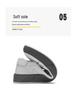 Men's Low-Top White Cowhide Sneakers - Versatile Casual Youth Style for Spring and Autumn