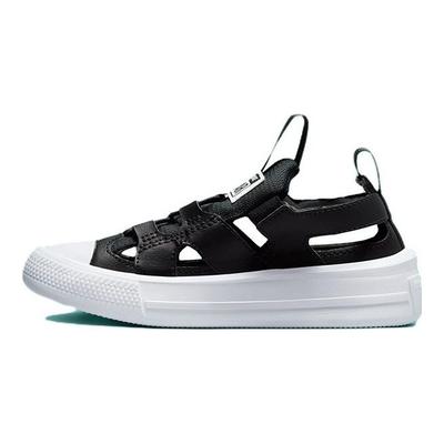 Chuck Taylor All Star Ultra Sandal PS Black White Kids Sneakers A01217C