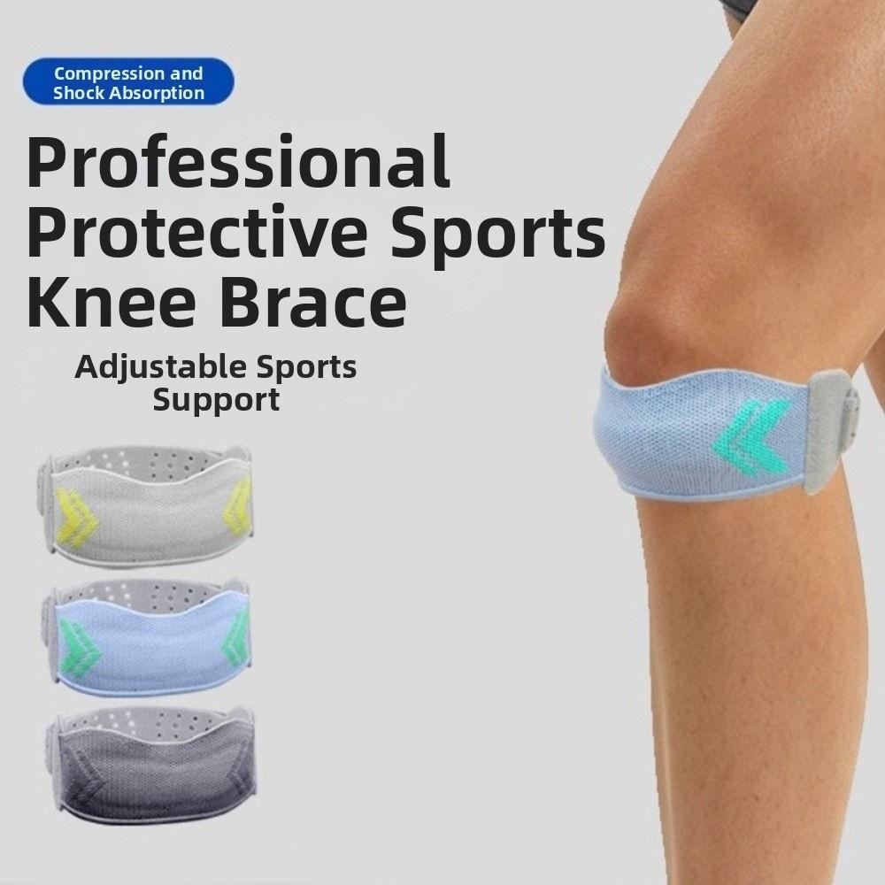 Elastic Sports Knee Pad Shock Absorption Knee Brace Joints Protector Knee Strap Band Basketball