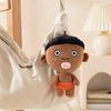 Great Net Red Black Trinket Keyring 15Cm Natasha Black Plushy Toy Black Man Decompression Squish Ball Soft Figure Youngster Maiden Present