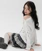 HIGH SCHOOL DISCO Tiered Layered Mini Skirt_Gray