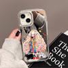 Luxury Make UP Mirror Phone Case For iPhone 11 13 16 Pro Max 14 15 12 16 Plus XR X XS 16promax 15promax Cute Girls Covers Funda