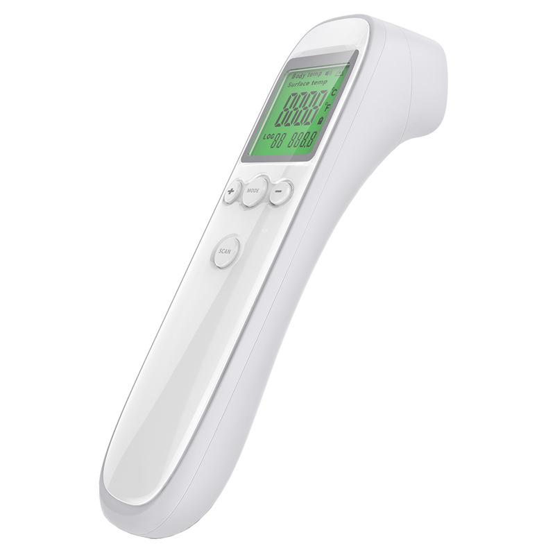 2025 Home Use Non-Contact Digital Electronic Infrared Baby Medical Forehead Thermometer Electric Power Source Plastic