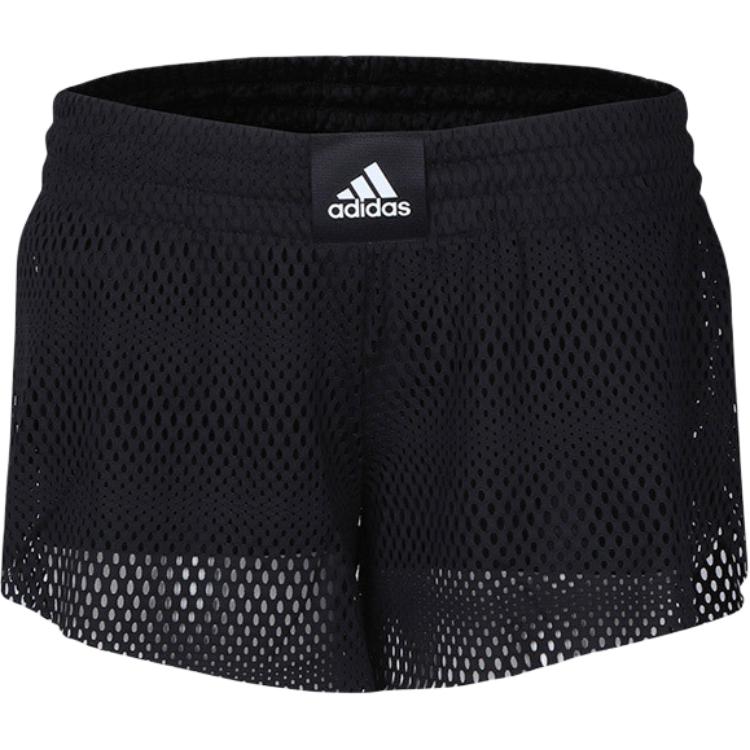 Adidas Comfortable Simple Fashion Breathable Three-Quarter Casual Shorts Women Shorts Black BK7966