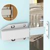 2pcs Push to Open Magnet - Cabinet Door Opener Tip On for Furniture - Heavy Duty - Includes Mounting Material