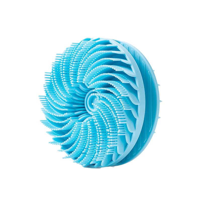 Silicone Pet Bath & Massage Brush: Cat & Dog Shower Scrubber