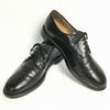 70s-80s Vintage Heinrich Dinkelacker Apollo Plain Toe Size 8F 26.5 Black