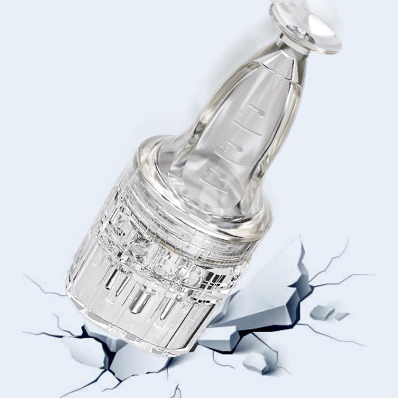 Šestijehelní aplikátor na pokožku hlavy Tekutý hřeben Kořeny vlasů Medicína Hřeben Vlasy pro růst vlasů Sérum s olejem Vyživující masážní přístroj