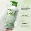 Gardenia Scent Amino Acid Shower Gel - Refreshing, Oil-Control, Gentle, Non-Irritating, Rich Foam, Long-Lasting Fragrance.