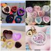Resin Shaker Mold,Reusable Cute Silicone Quicksand Mould for DIY Crafts Making