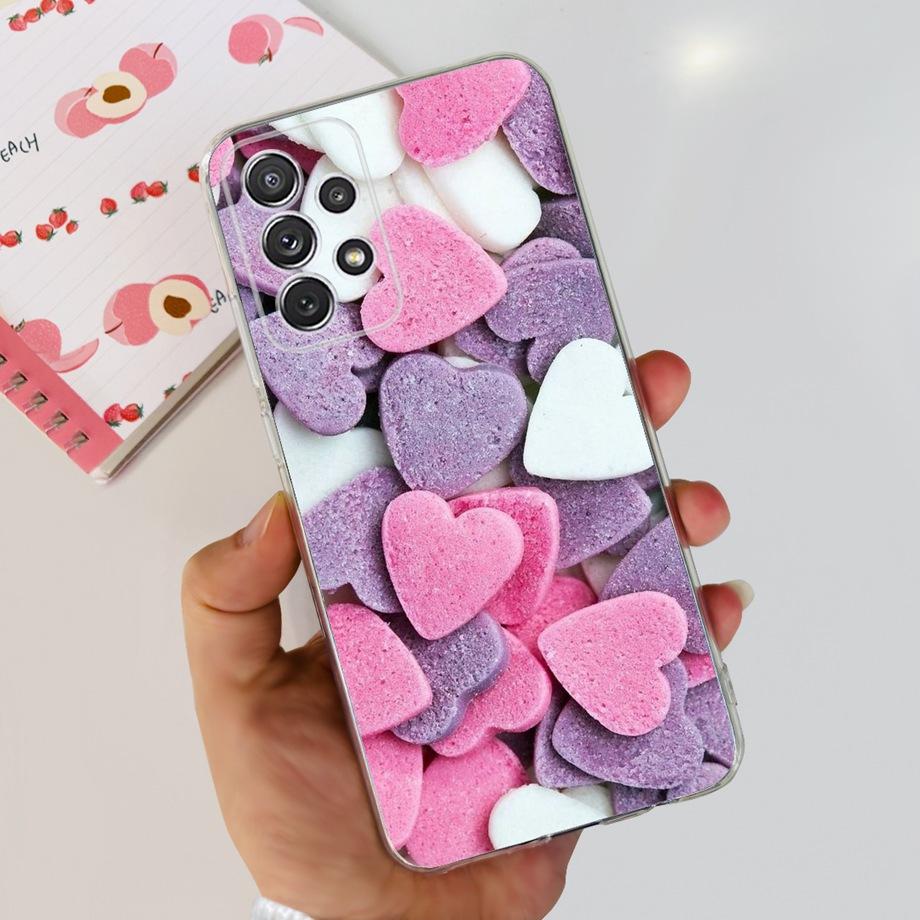 

For OPPO A53s Case Oppo A53 A32 Cover Cute Silicone Soft TPU Phone Cases For Oppo A53 S 53s 4G CPH2139 Fundas Clear Luxury Capas Oppo A53s