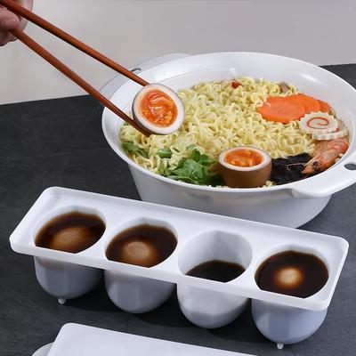 Egg Tool Pickled Egg Box Pickle Tea Egg Crisper Soft Boiled Egg Fresh Box Halogen Egg Dipping Box Egg Macerator
