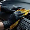 20/50/100PCS Black Nitrile Gloves Disposable Washing Gloves for Car Auto Household Cleaning Kitchen Beauty Salon Working Gloves