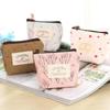 1 Pcs Pastoral Printing Cute Zero Wallet Source Creative Holding Coins Bag Data Cable Key Storage Bags Lovely Wallet