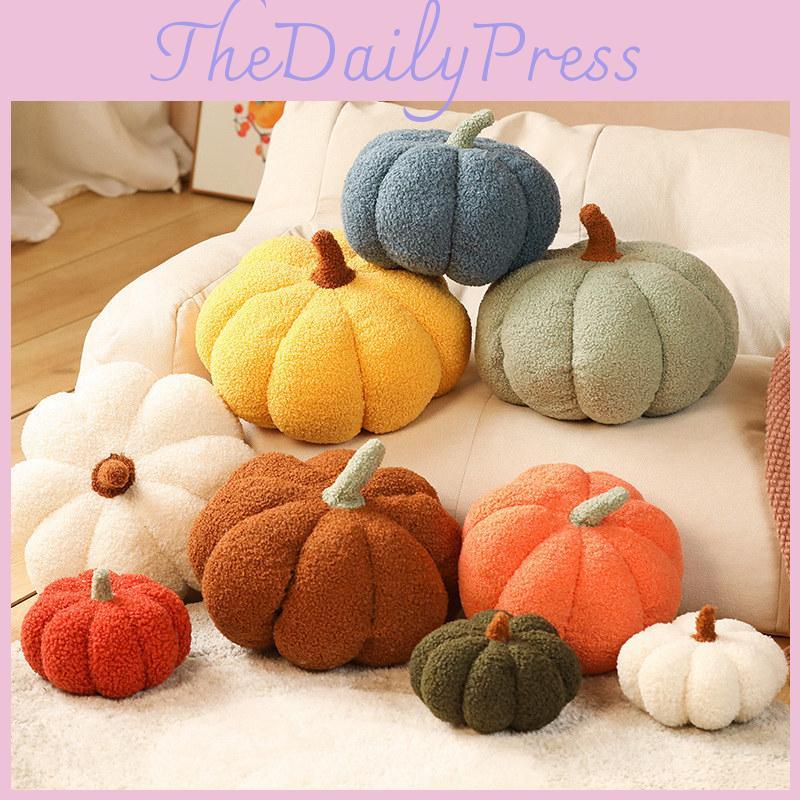 Creative Pumpkin Shaped Pillow For Unique Home Decoration Made With High-quality Pp Cotton