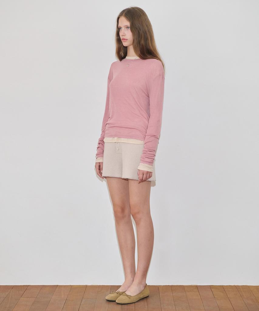 SINOON Basic Long Sleeve (Rose Pink)