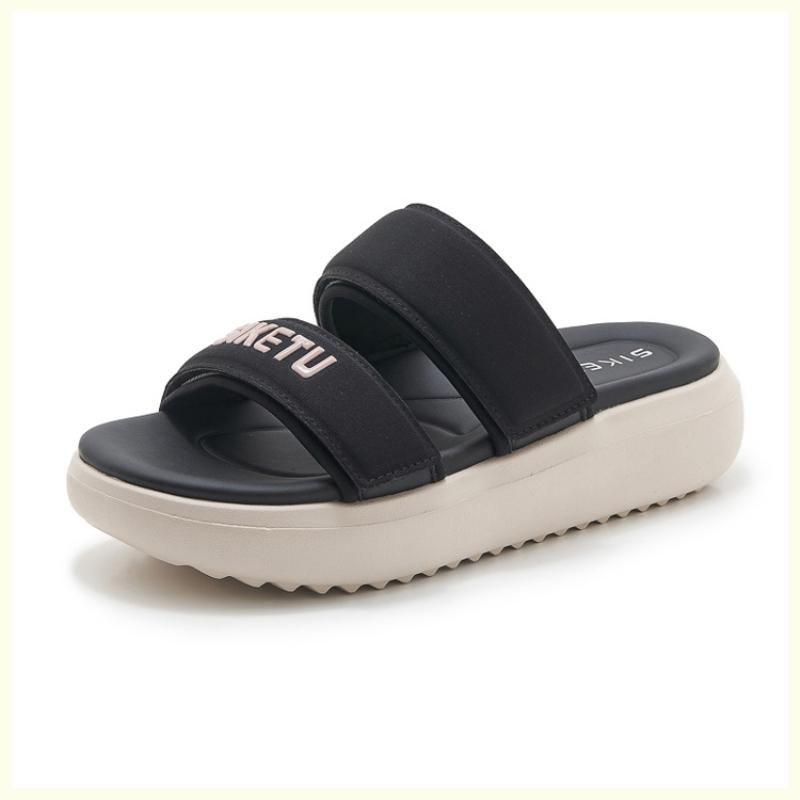 New 2025 Spring And Summer Casual Comfortable Sole Large Size Comfortable Simple Thick Sole Sandals Breathable And Versatile