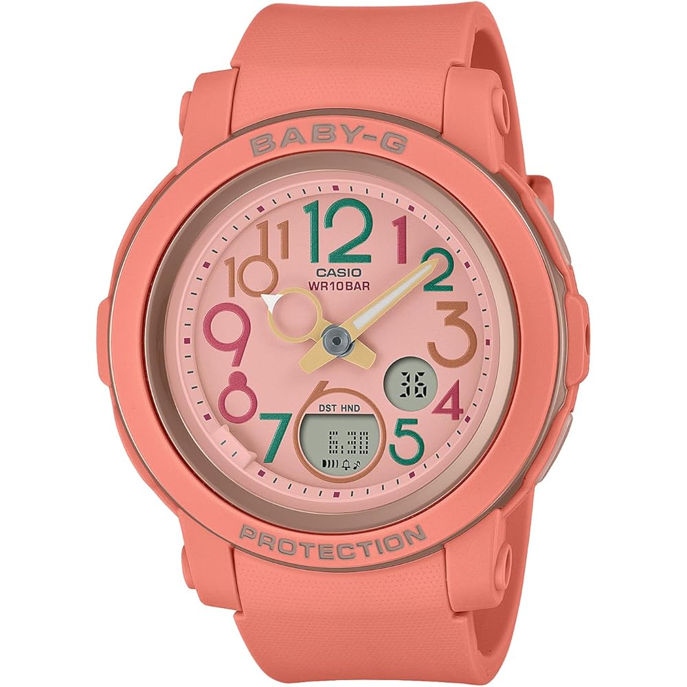 

Casio BGA-290PA-4AJF Women s Analog Quartz Watch Pink Dial Resin Band