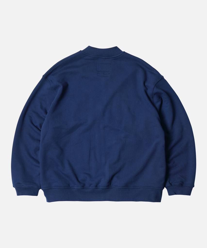 Frizmworks Heavyweight Sweat Zip Up Cardigan _ Blue