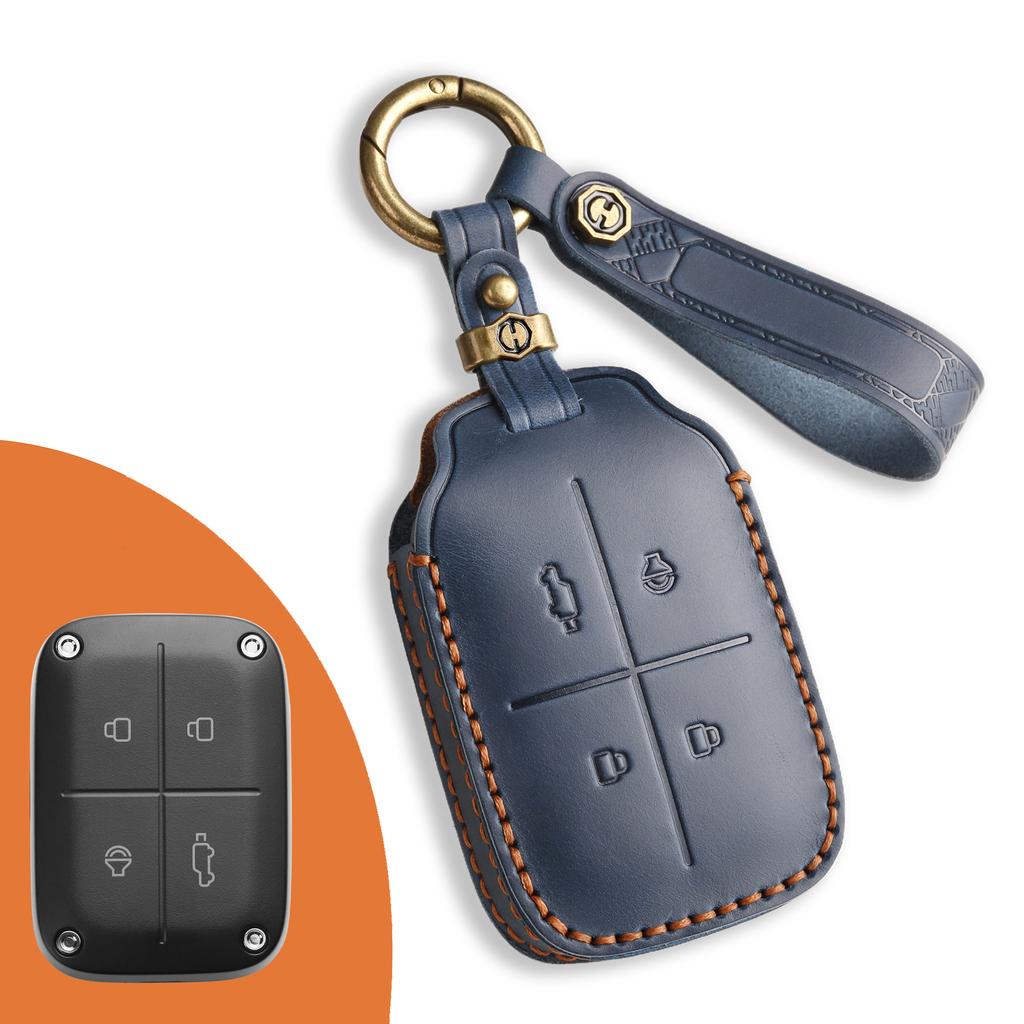 Geeignet für 25 Chery iCAR V23 Autoschlüsselhülle v23 Smart Bluetooth Entity Fernbedienung Schutzhülle Tasche