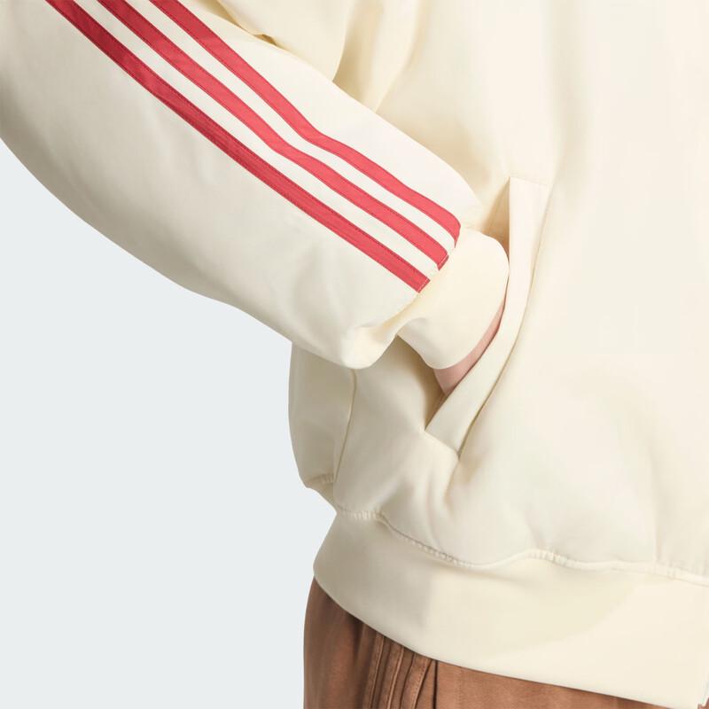 Adidas Originals Men's Three-Stripe Retro Padded Stand-Collar Jacket