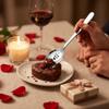 Engraved Design Key of Love Spoon Personalized Text Love Letter Spoon  Romantic Gift