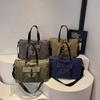 Schoolbag Large Capacity Handbag Women's Fashion Commuter Travel Bag Short Business Trip Waterproof Luggage Lightweight Shoulder Birth Bag