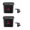 Car Storage Box Seat Back Trash Can Garbage Case Valve Holder For Peugeot 2008 3008 206 207 208 306 307 308 408 107 Accessories