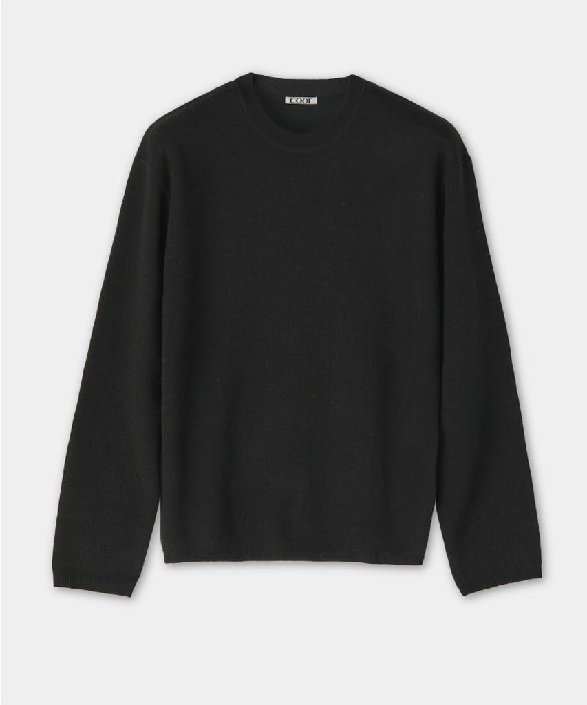 Kueo Topfill Wool Round Knit (Black)