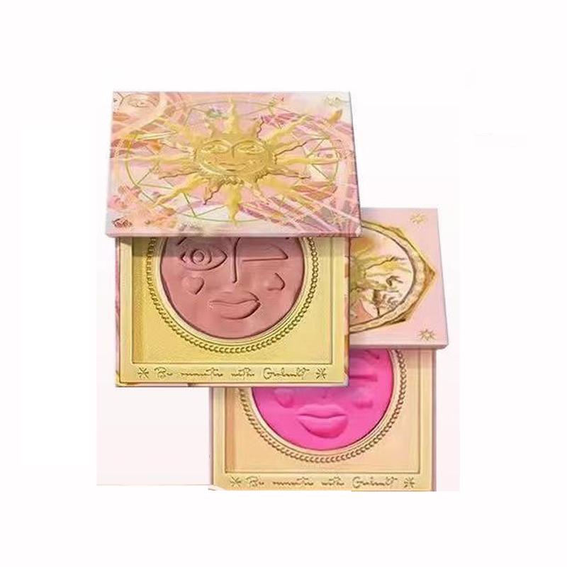 Girlcult Colorete Iluminador Emocional Mate Brillo Fino Rubor Facial Lindo Maquillaje Coreano Rubor Compacto para Mejillas