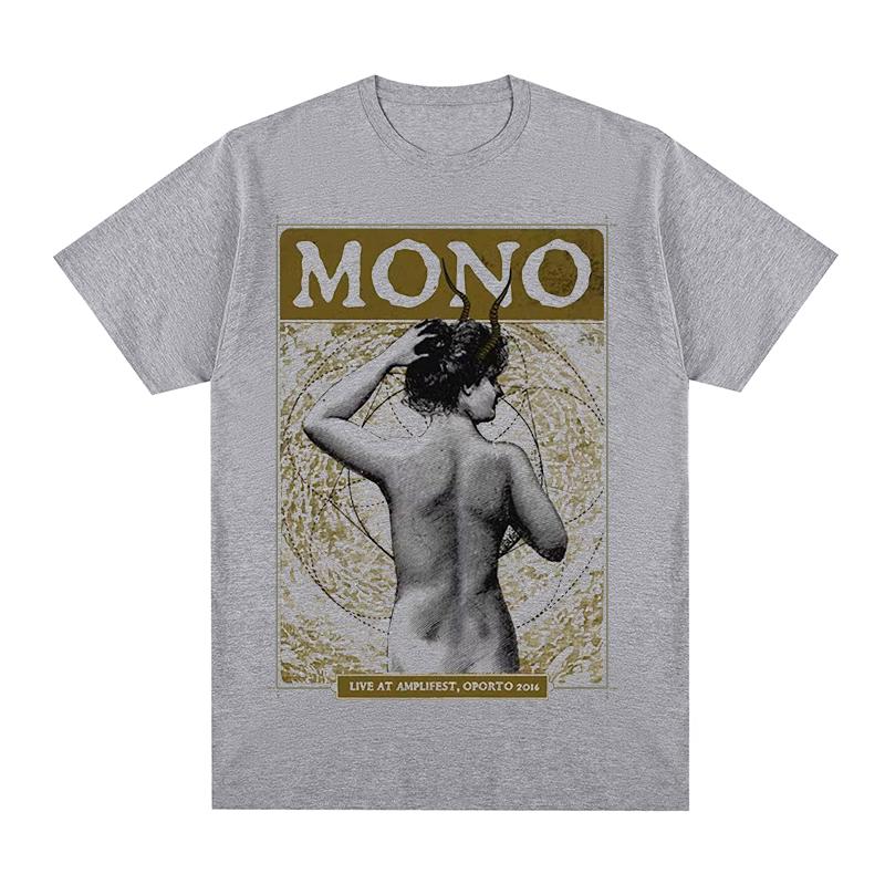 MONO Band Niche Music Festival Vintage Tshirt Japanese Postrock Cotton Unisex T Shirt New TEE TSHIRT Womens Tops