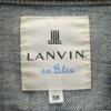 LANVIN en Bleu Denim Jacket 38 Wash blue jeans Women Used