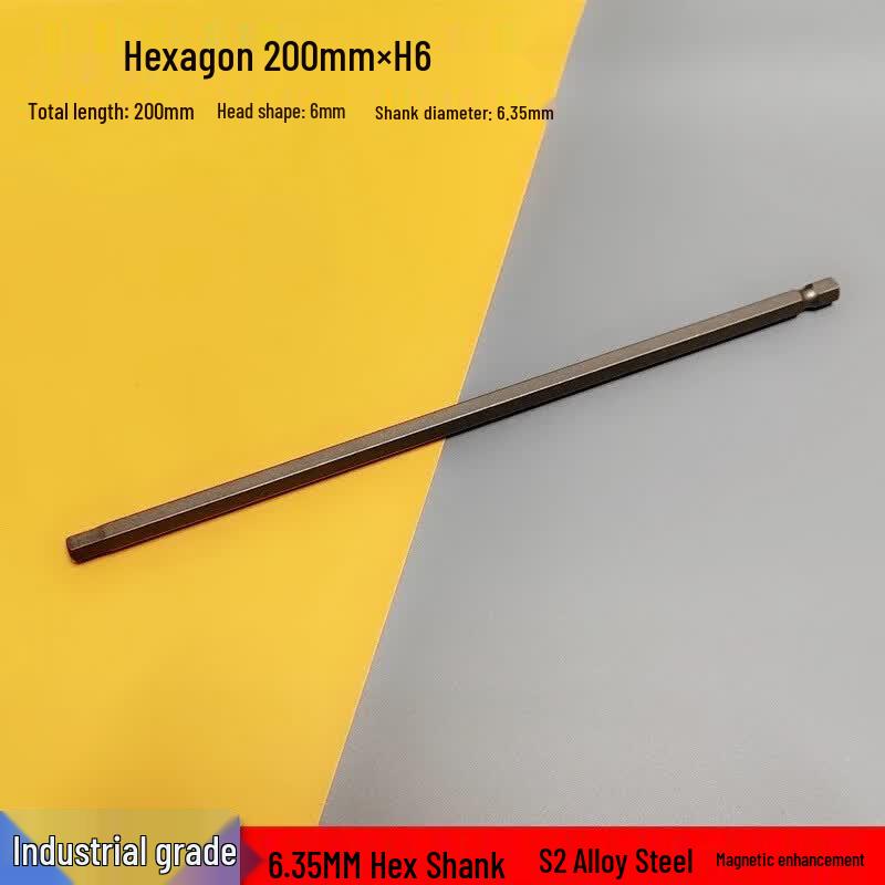 

Jun Ding Ying Extended Magnetic Hex Screwdriver Bit