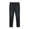 JACK&JONES Men's Slim Fit Washed Black Denim Jeans