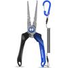TRUSCEND Aluminum with Fishing Pliers with Safety PTFE Saltwater Hook Needle Line Stainless High (Truscend) [Aviation Lock] Rope, Coated,