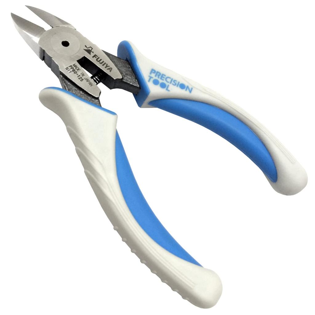 Fujiya Nippers (with Spring), 125mm, Mirror Finish, PP60-125