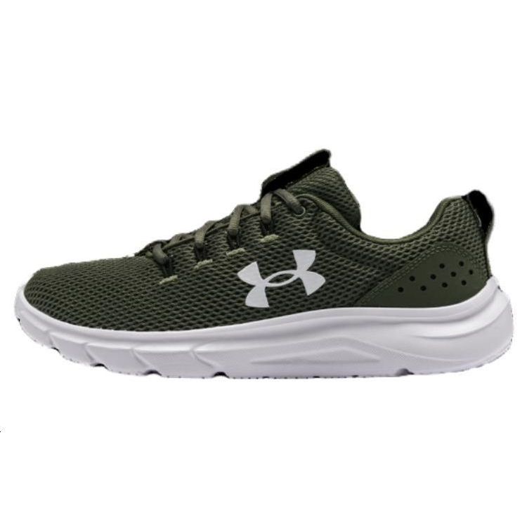 Under Armour Phade RN 2 Comfortable Breathable Low-Top Casual Running Shoes Men Sneaker Army-Green 3024880-300