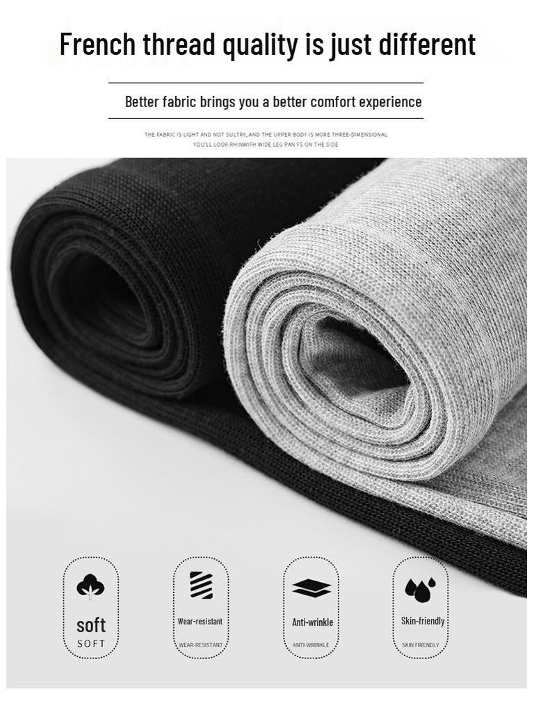 Women's Black Carrot Pants - Plus Size, Slimming, Sporty Spring/Autumn Style