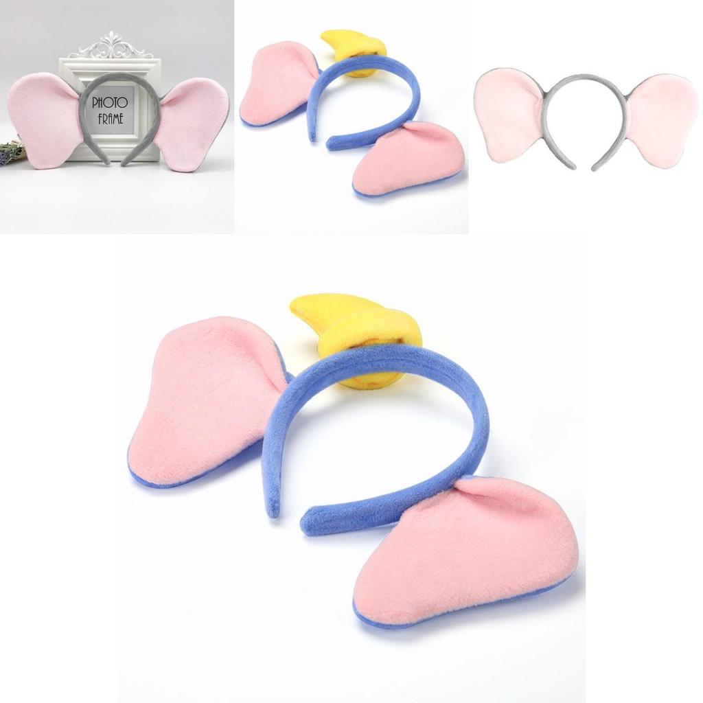 Dumbo Cartoon Headband For Makeup Face Mask Hair Accessories Women Girls