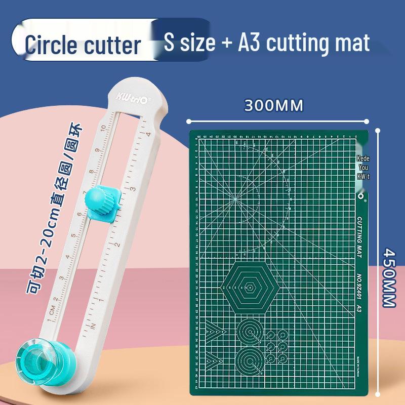 Kedeu Mini Circle Cutter - Compass Knife for Journals