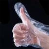 Girls Kids Safety Vegetable Fruit Food Children Disposable Gloves Plastic Clear Avoid Direct Touch