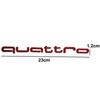 for tt Car Rear Trunk Badge Sticker Quattro A3 A5 A6 A4 A1 A2 B6 B5 B2 B7 Q5 Q3 Q2 S3 S5 S6 RS3 RS6 RS7 RS4 RS5 Emblem Decal