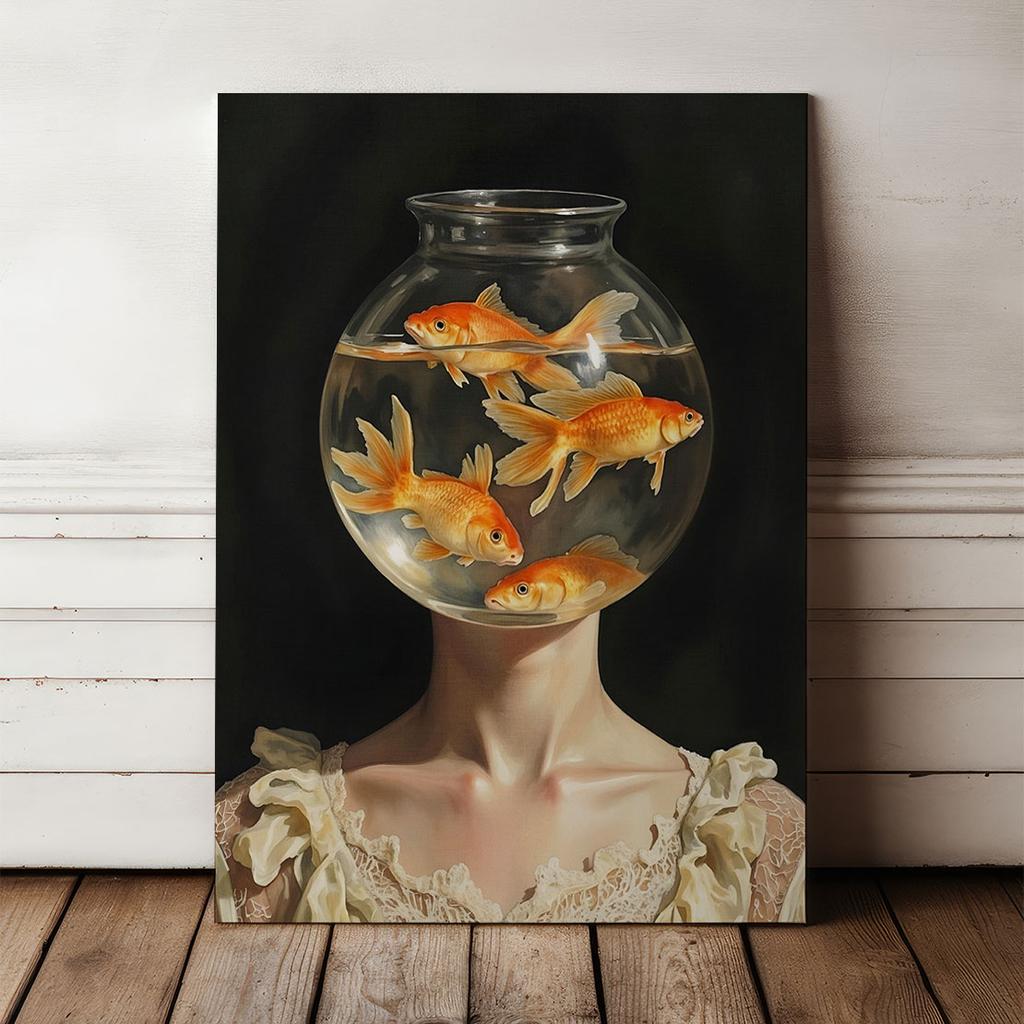 Canvas Print Portrait Aquarium