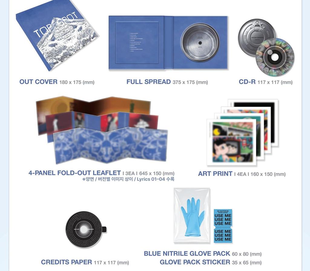 T.O.P (CHOI SEUNG HYUN) [TOP SPOT - ANOTHER DIMENSION] 1st ALBUM