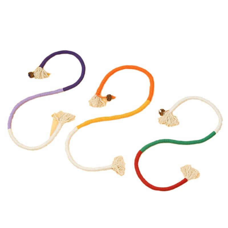 Cat Teething & Play Rope: Bite-Resistant Toy for Kitten Entertainment and Boredom Relief.