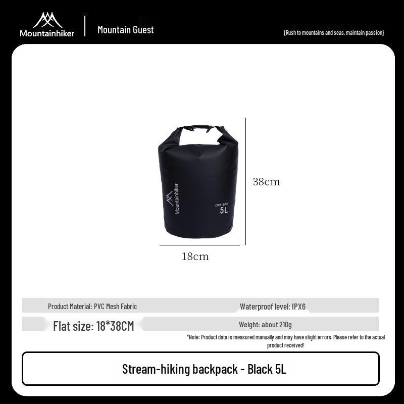 Mountain Guest Waterproof Wading Bag with Wet/Dry Separation for Outdoor Activities. As shown