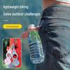 Gourd Silicone Outdoor Bottle Clip: Versatile Travel & Backpack Hook for Mountaineering