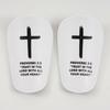 Mini Shin Guards Soccer Extra Small Calf Protective Equipment Miniature Football Shin Pads for Athletes Men Women