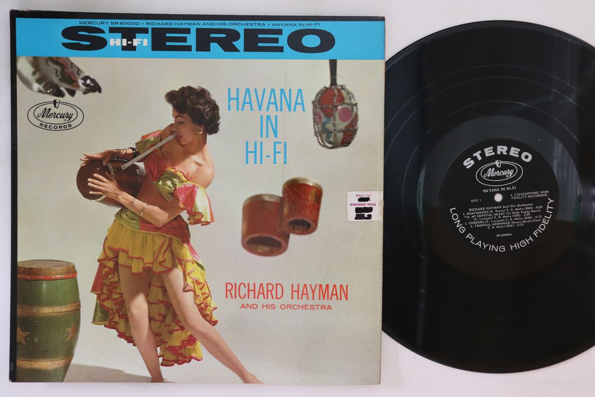 

LP Record RICHARD HAYMAN Havana In Hifi SR60000 MERCURY 1958 US Latin Used